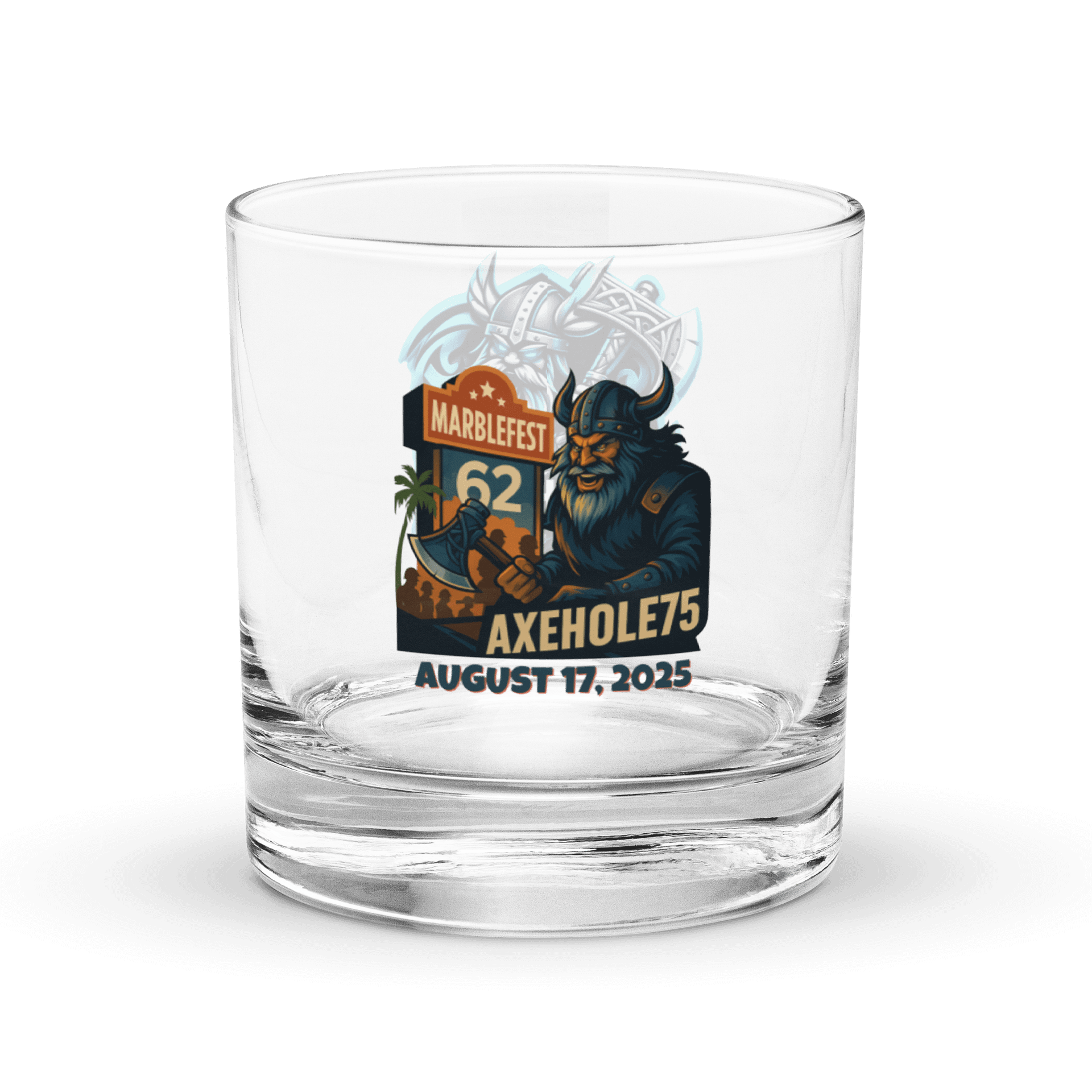 Marblefest62 Axeh0le75 Rocks Glass product image (1)