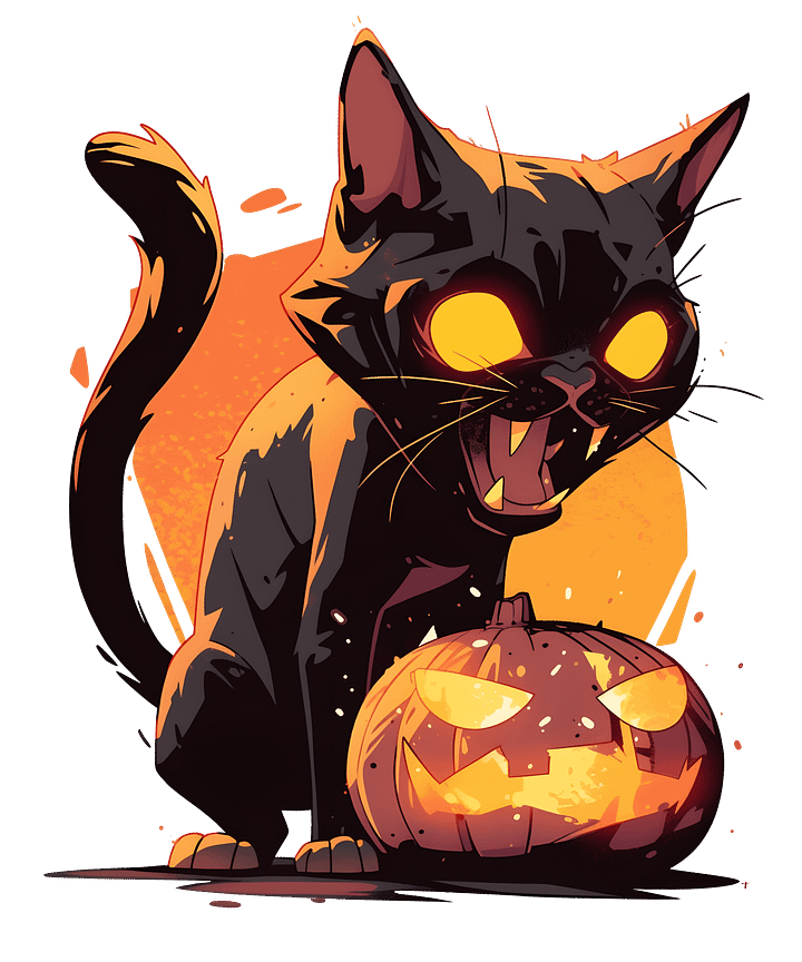 Black Feline Halloween product image (2)