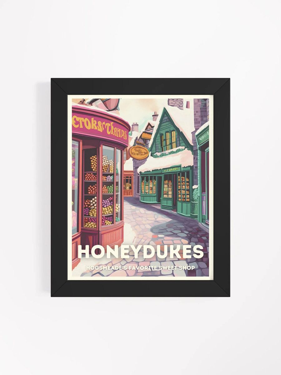 Honeydukes Sweet Shop Vintage Travel Poster product image (4)