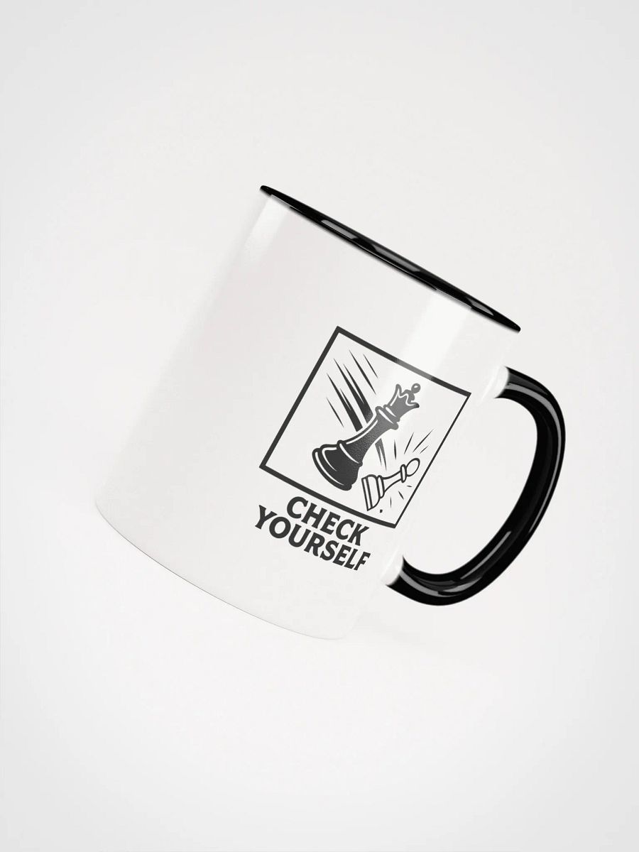 Check Yourself - Ceramic Mug with Color Inside product image (4)