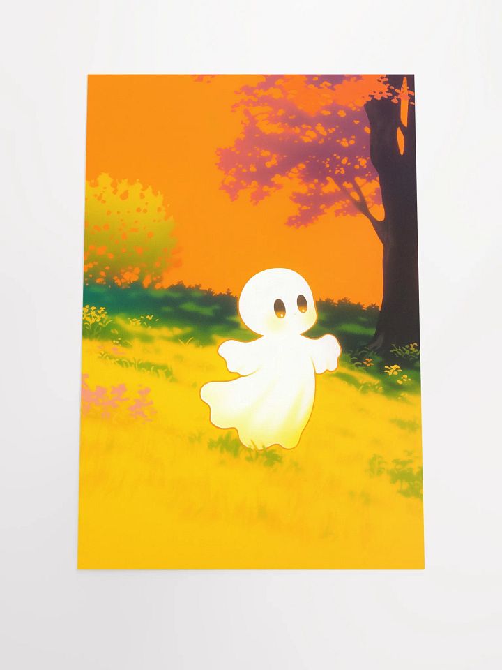 Whimsical Ghostly Encounter Poster product image (1)
