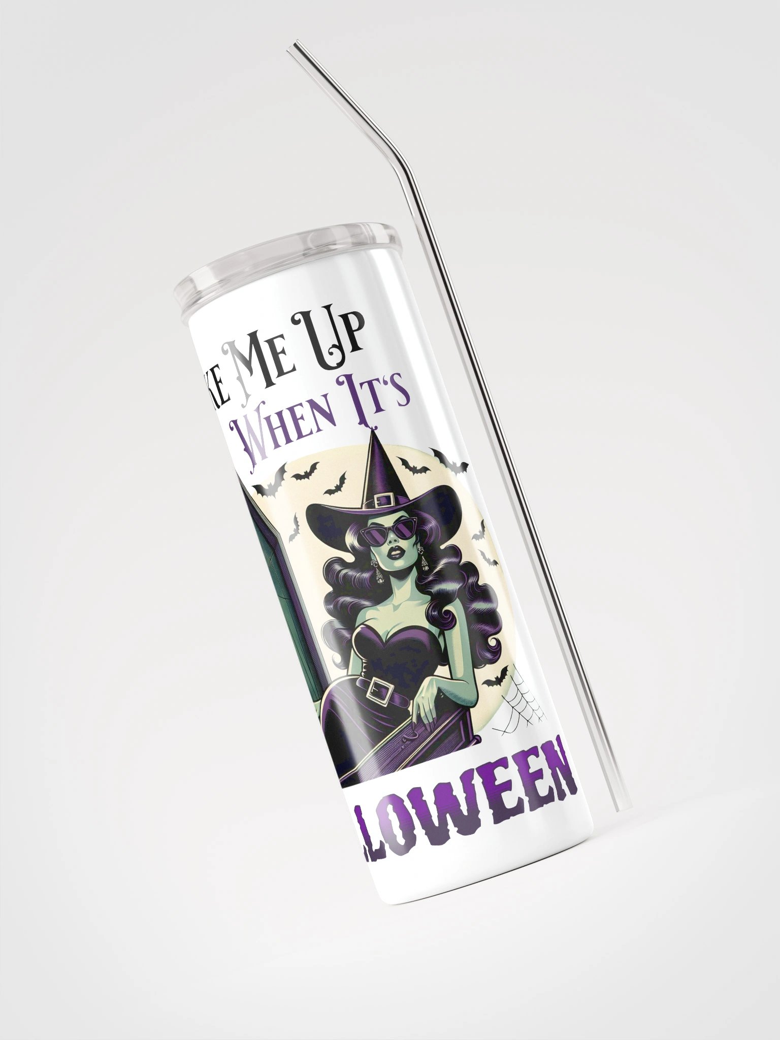 Witchy Halloween Stainless Steel Tumbler product image (3)