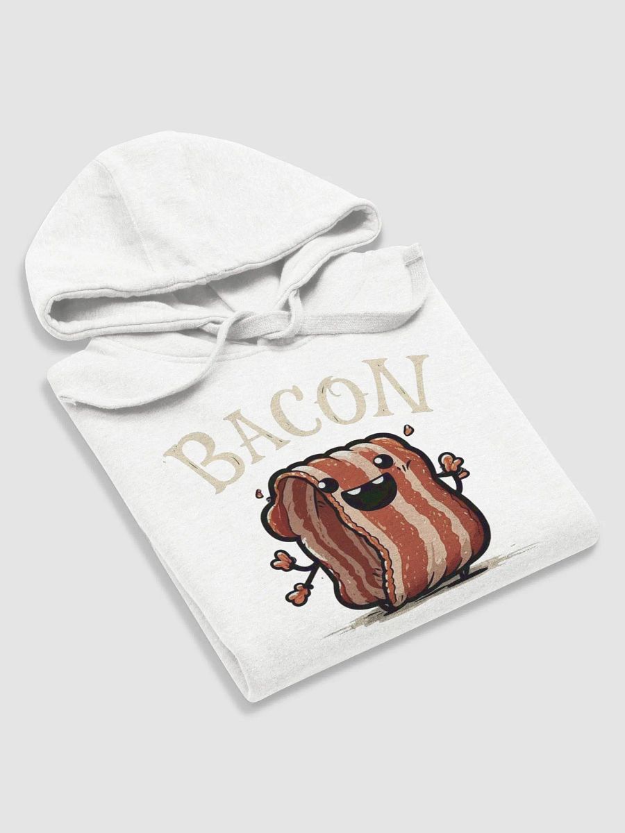 White Bacon Unisex Hoodie product image (5)