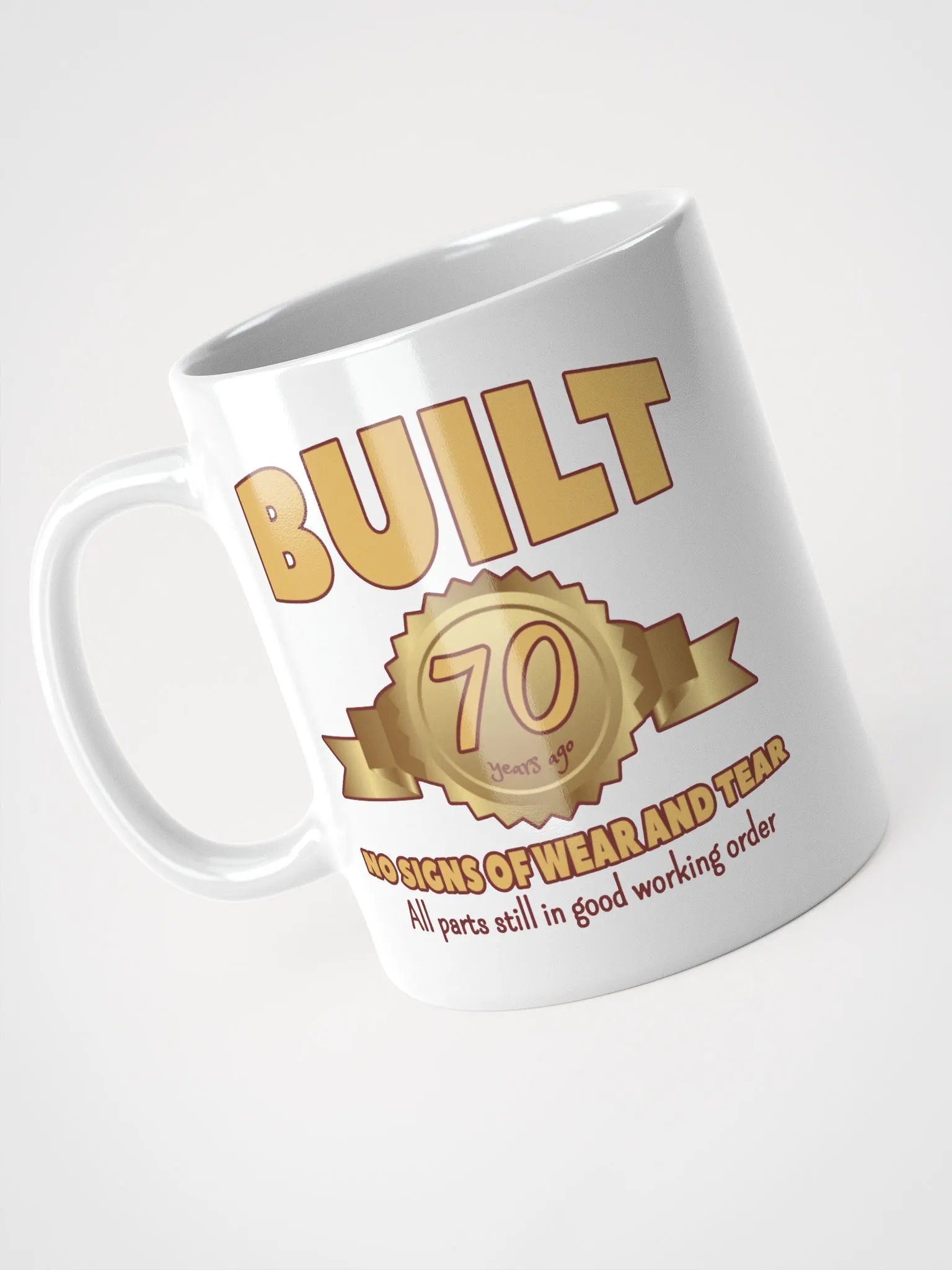 70 Years Old Milestone Birthday Mug product image (3)