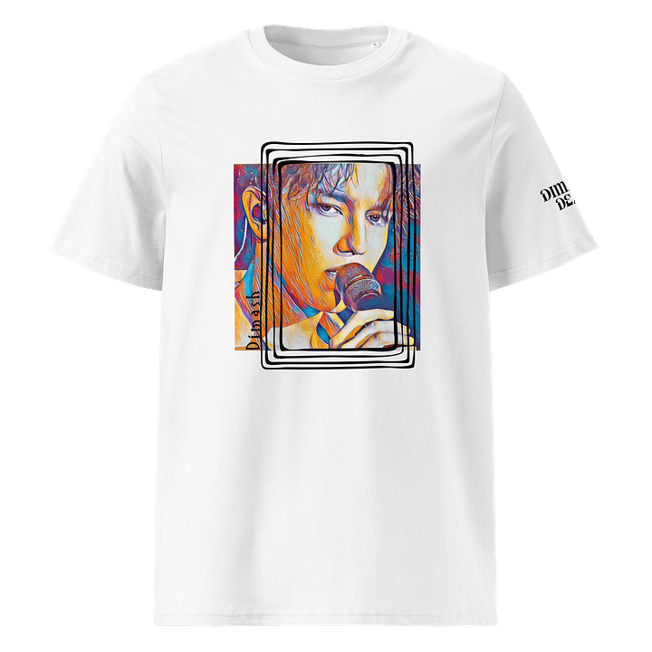 Singer From Kazakhstan Organic T-Shirt With Sleeve Print Stanley/Stella Unisex product image (37)