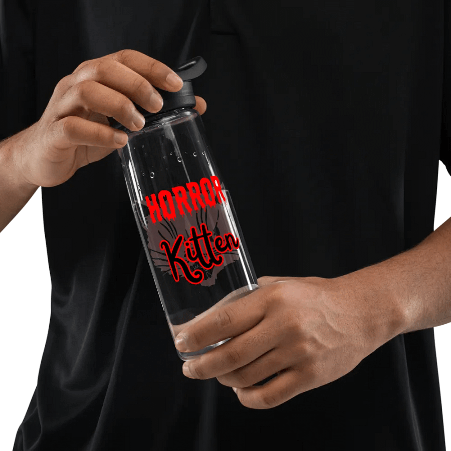 Horror Kitten Sports Water Bottle product image (9)