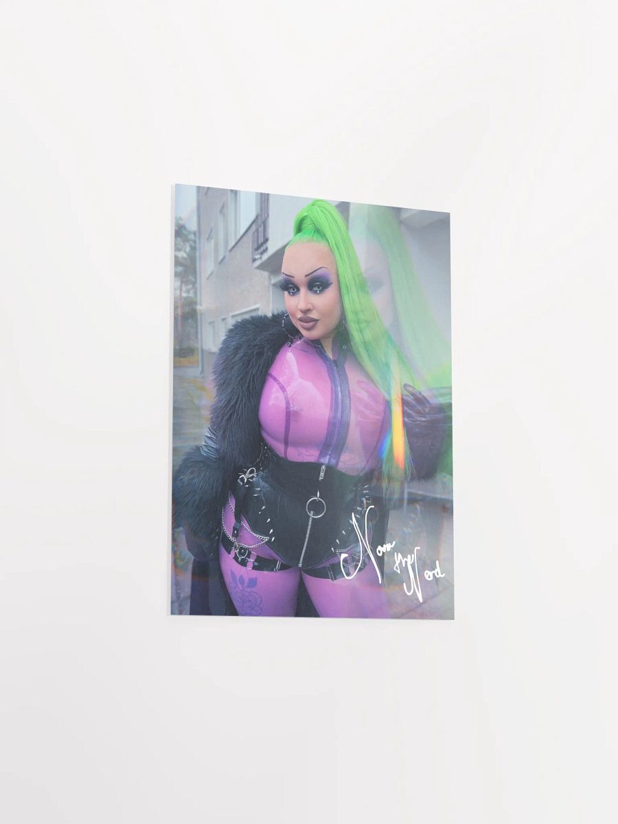 Poster with Nova Lilac Latex product image (3)