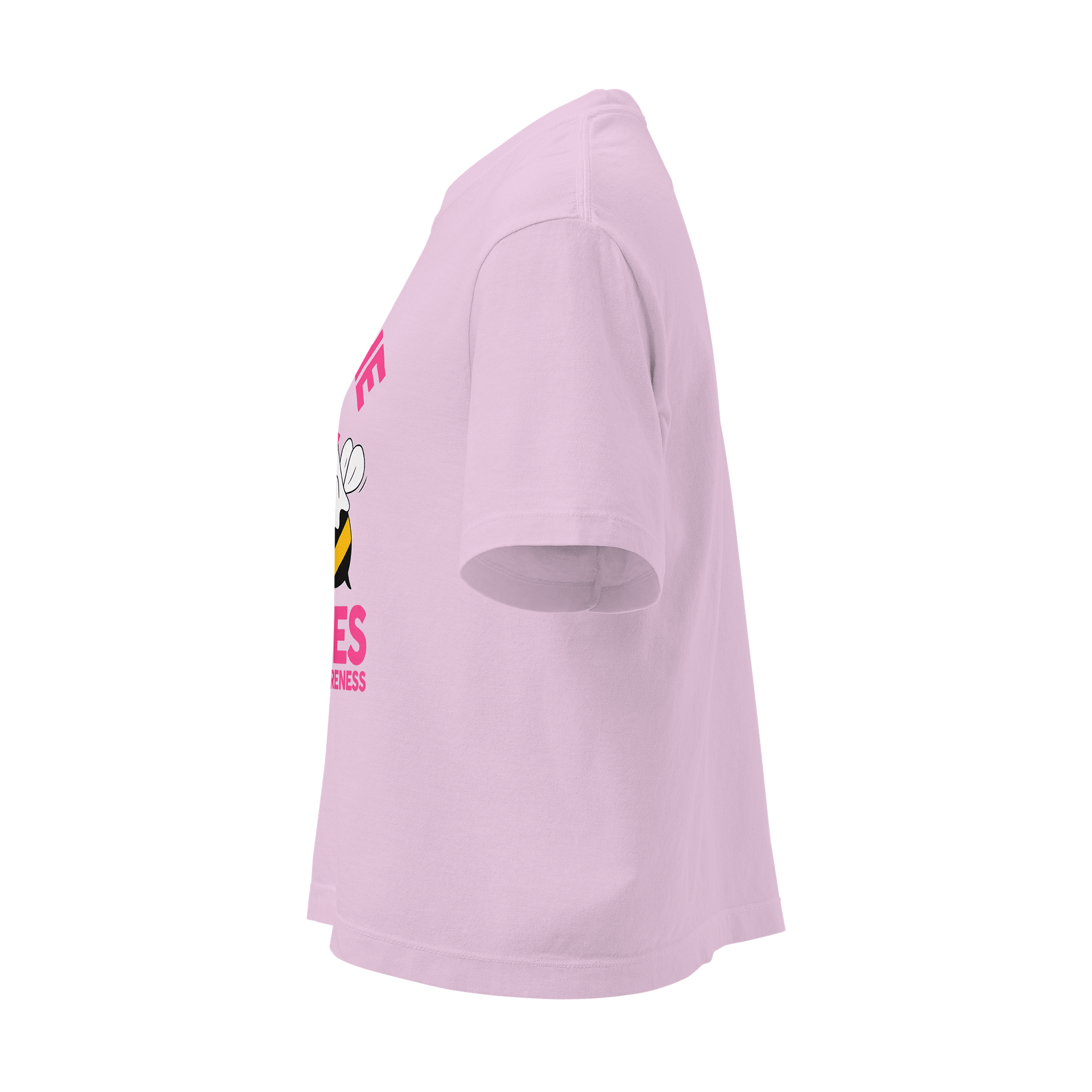 Boo Bees Breast Cancer Awareness Heavyweight Boxy T-Shirt product image (11)