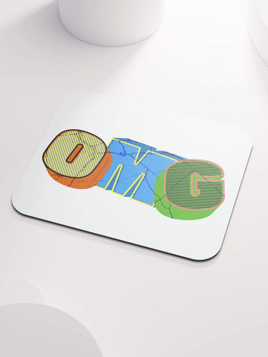 OMG Circle Madness Mouse Pad product image (4)