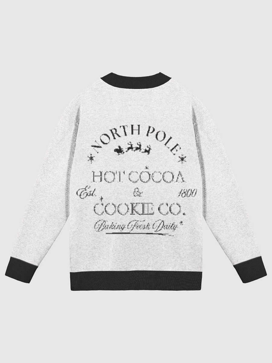North Pole Christmas Jacquard Knit Cardigan 🎄 product image (2)