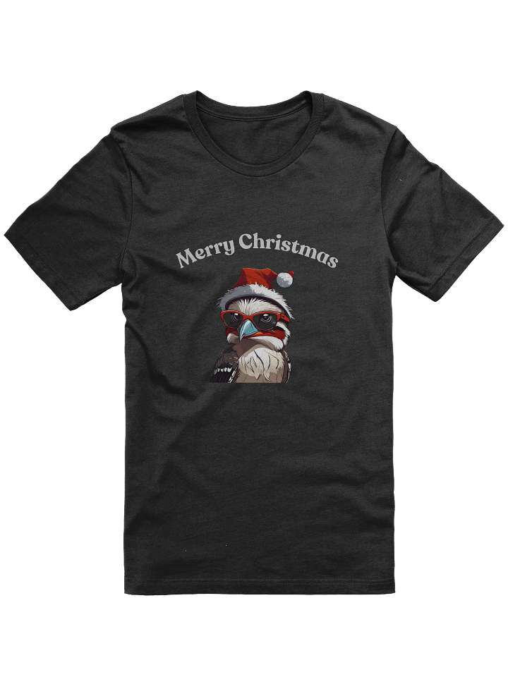 Festive Kookaburra Merry Christmas T-Shirt - 2 - Silver product image (1)