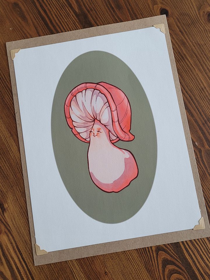 Mushroom Lady Canvas Print product image (1)