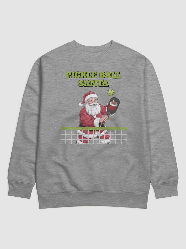 Pickle Ball Santa - Funny Christmas Sweatshirt product image (3)