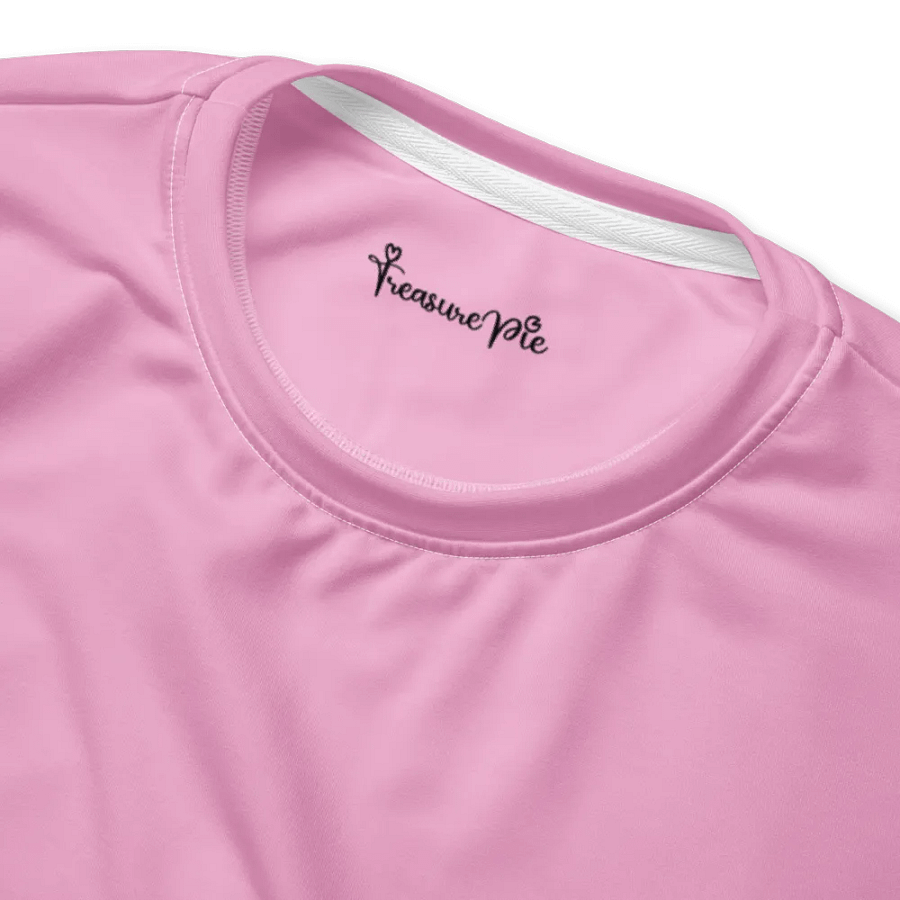 Plain Light Carnation Pink True Summer Unisex Recycled Polyester Heavyweight Premium Sweatshirt by Treasure Pie product image (4)