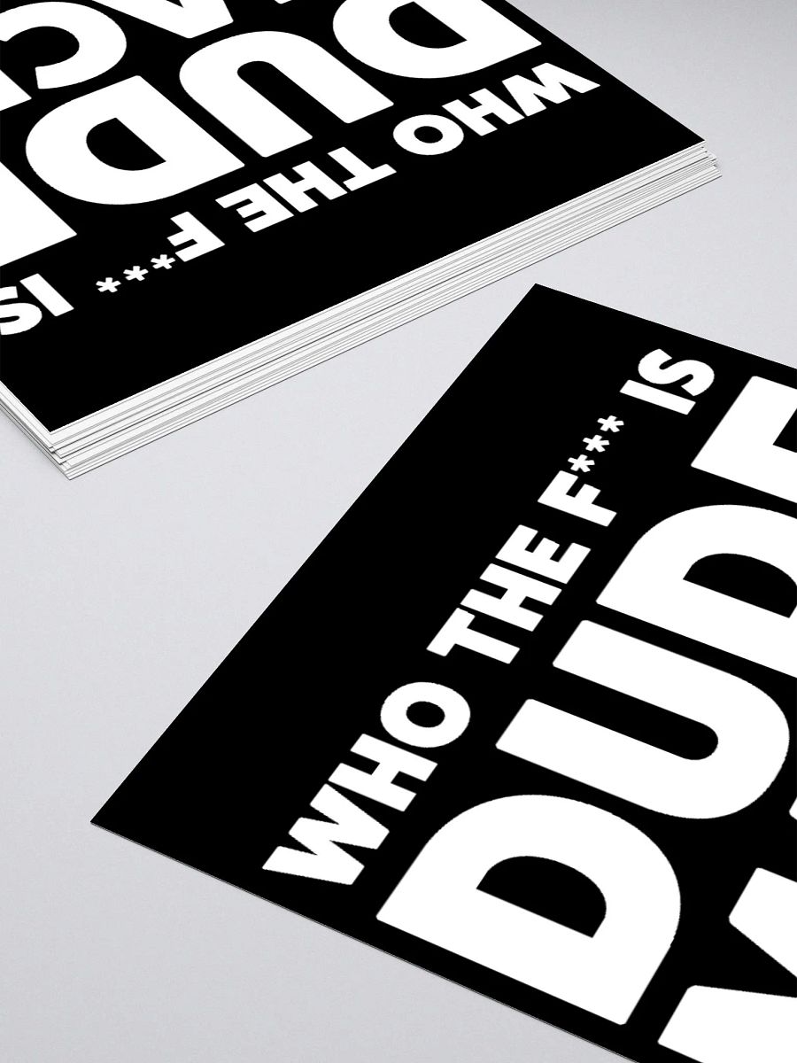 Who The F Is Dude Mack? product image (4)