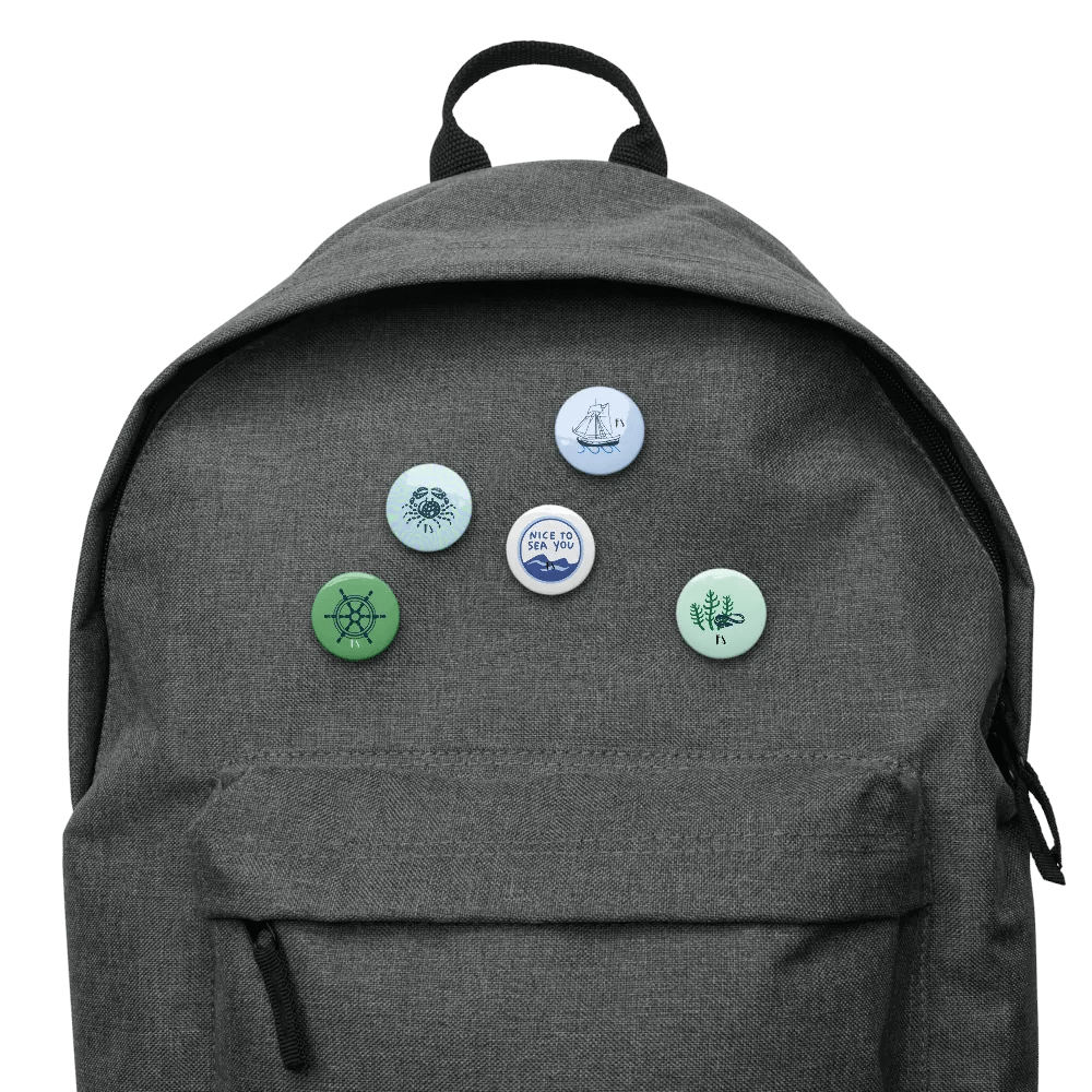 Pin Buttons Set (Ocean) product image (3)