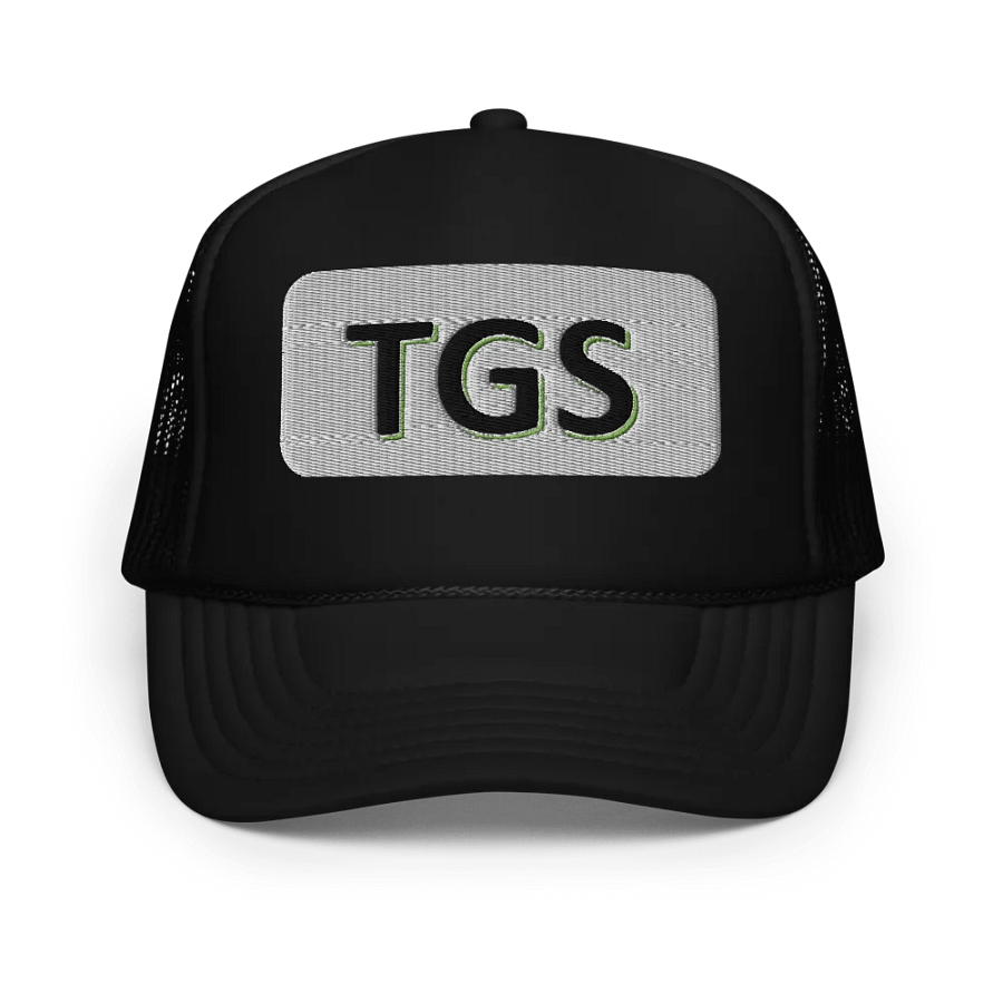 TGS Bold Green Outline Trucker Hat product image (1)