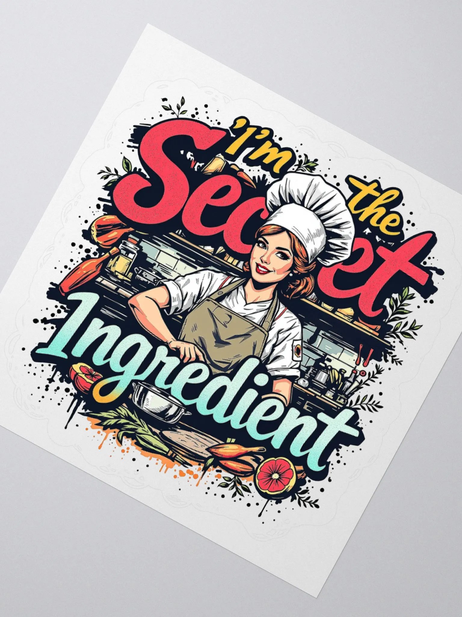 Secret Ingredient Chef Sticker product image (6)