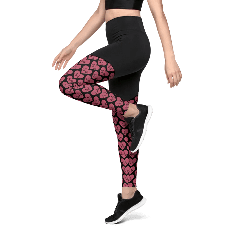 Heartbeat Harmony Sports Leggings product image (9)