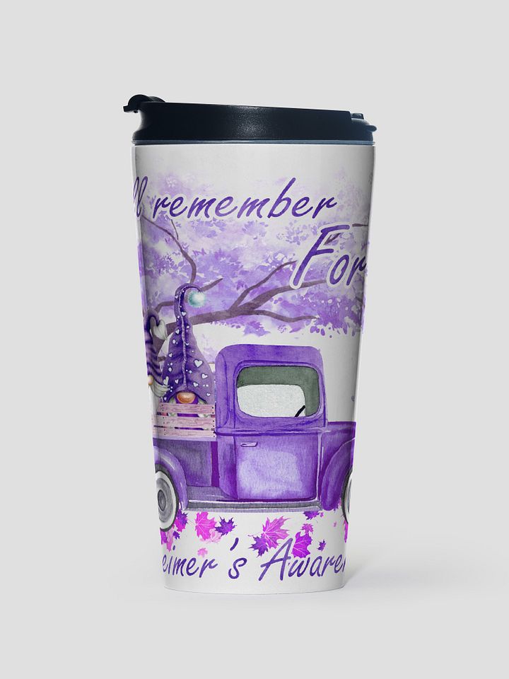 Alzheimer’s Awareness Pickup Stainless Steel Travel Mug product image (1)