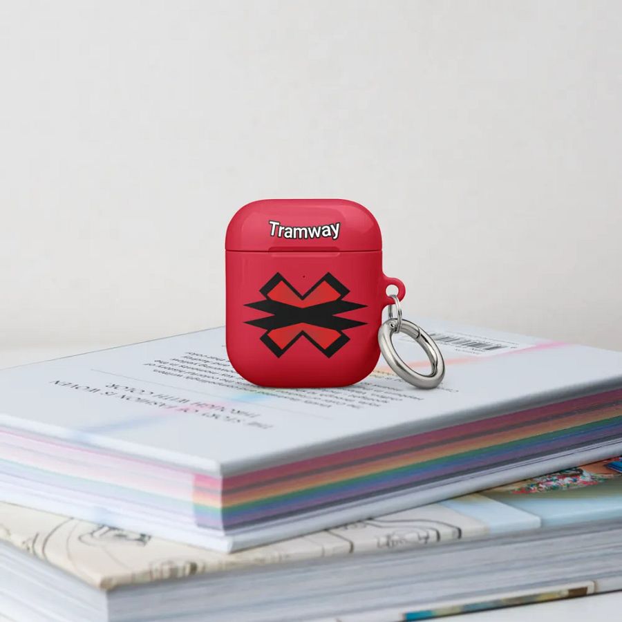 Coque Boîtiers AirPods Rouge product image (11)