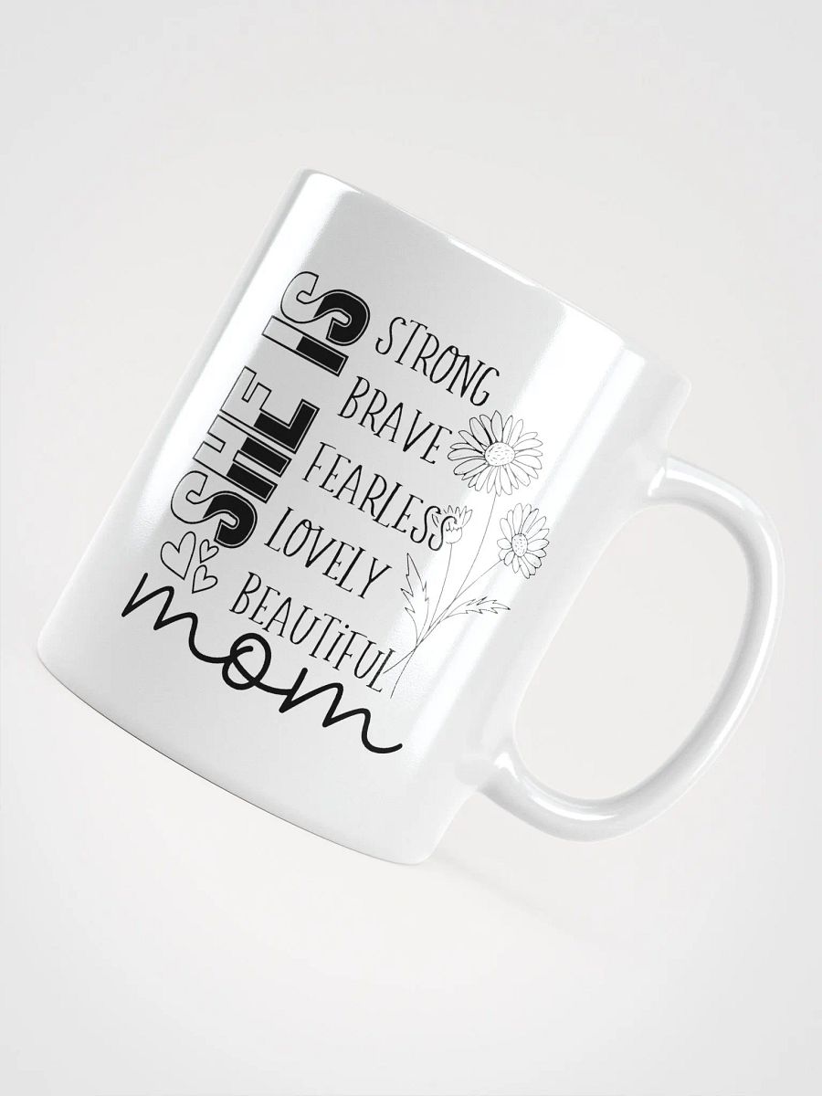 Vertical Vibes White Glossy Mug product image (12)