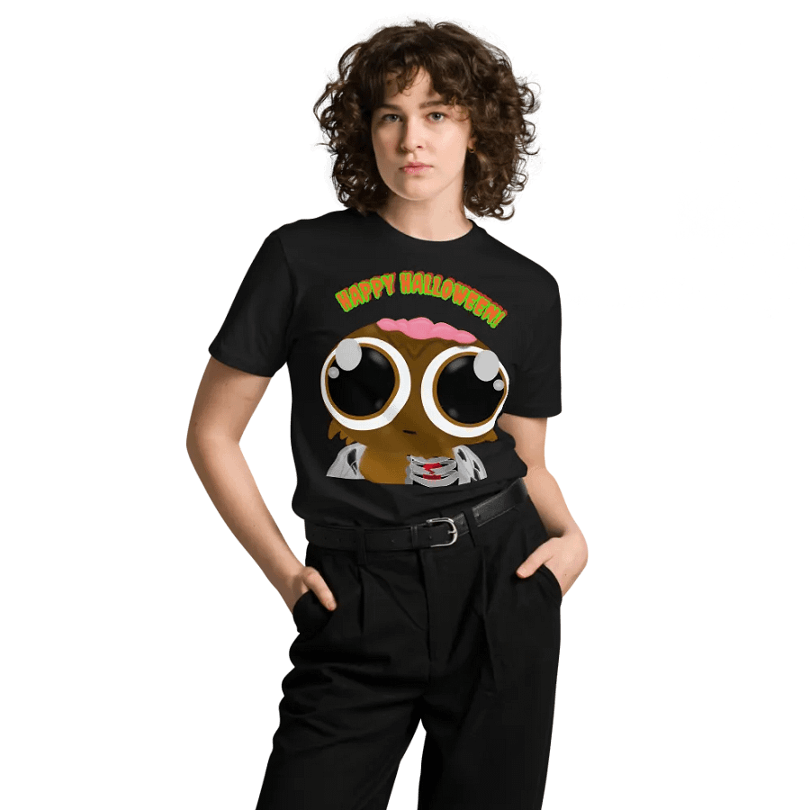 Lightning Brain Halloween Unisex Tee ZOMBIE PEDRO product image (8)