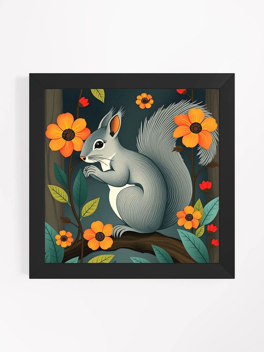 Vibrant Matte Poster in Ayous Wood Frame product image (3)