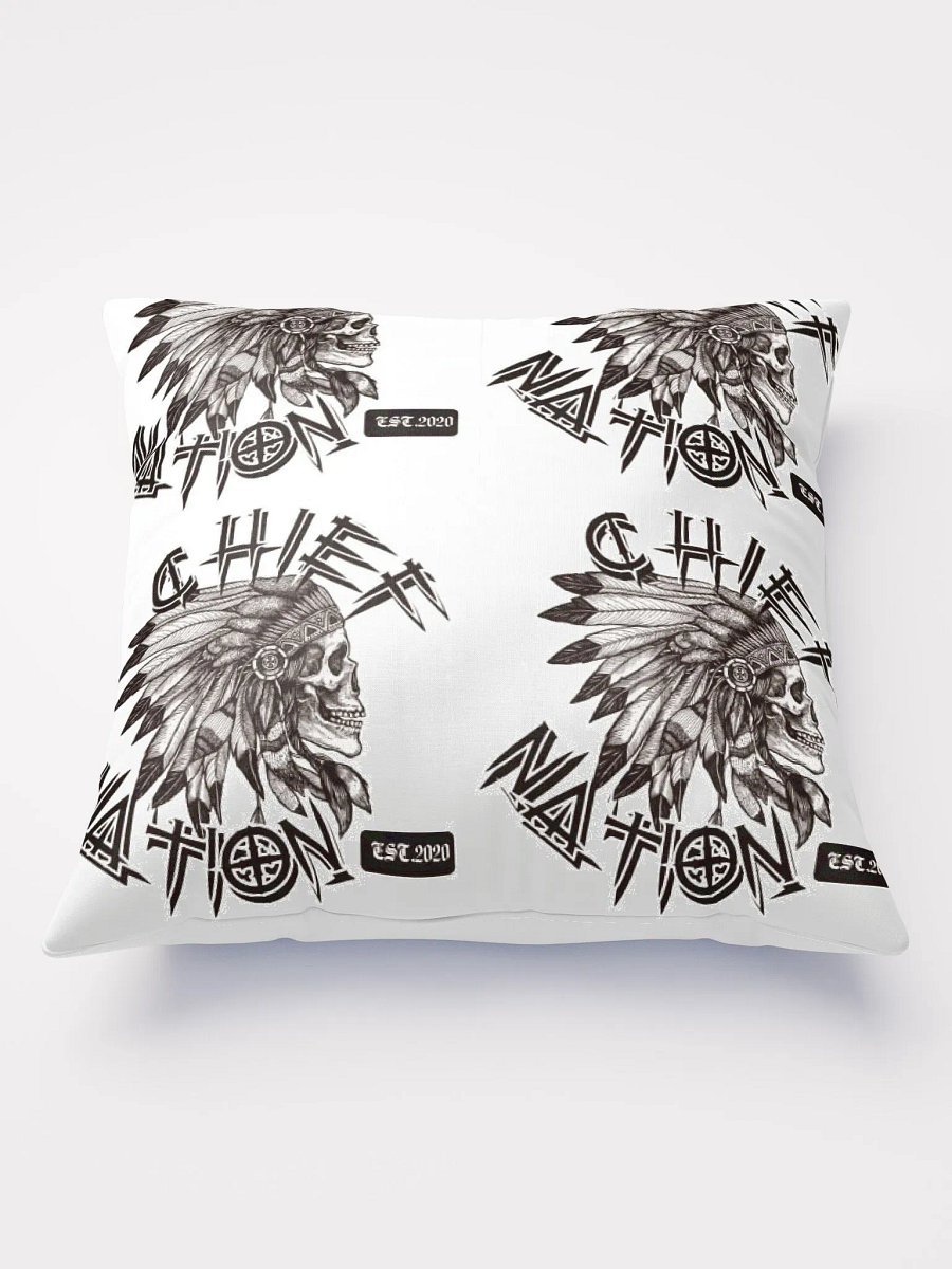 Chief Nation Headdress Skull Pillow product image (1)