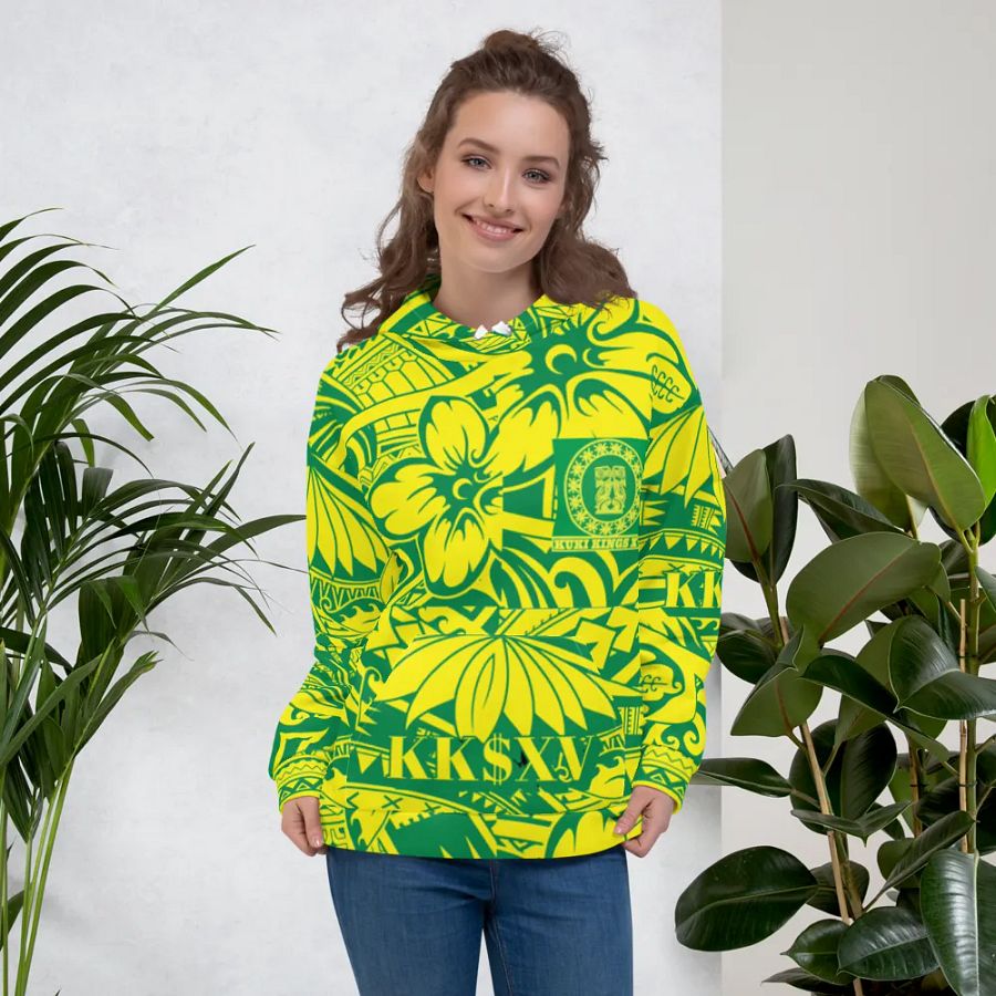 Floral Fusion TATAU Unisex Hoodie product image (5)