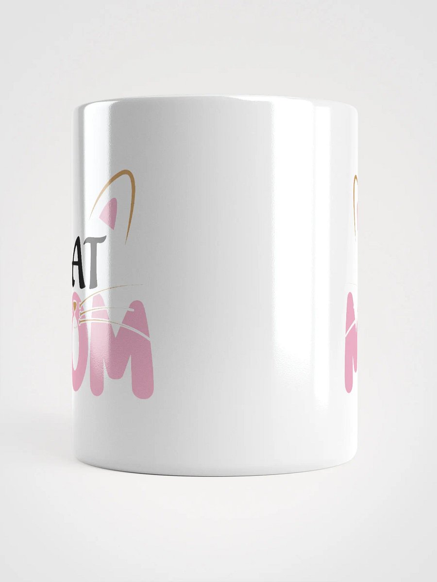 Cat Mom White Mug product image (15)