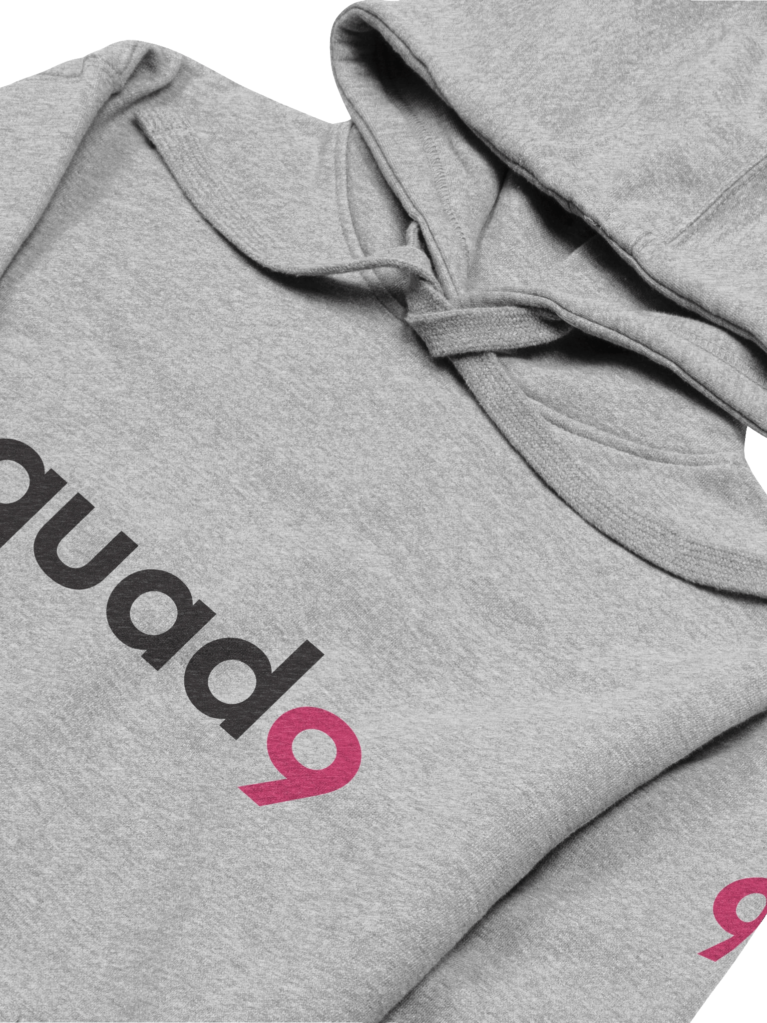Quad9 Black Logo Hoodie product image (7)