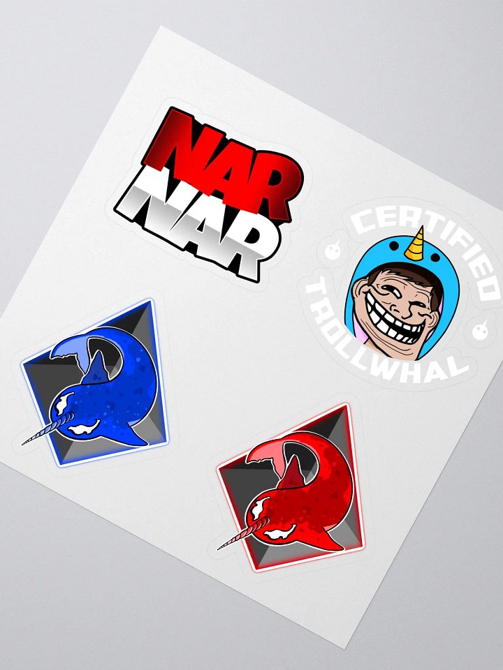 NarnageOmega Logo Stickers product image (1)