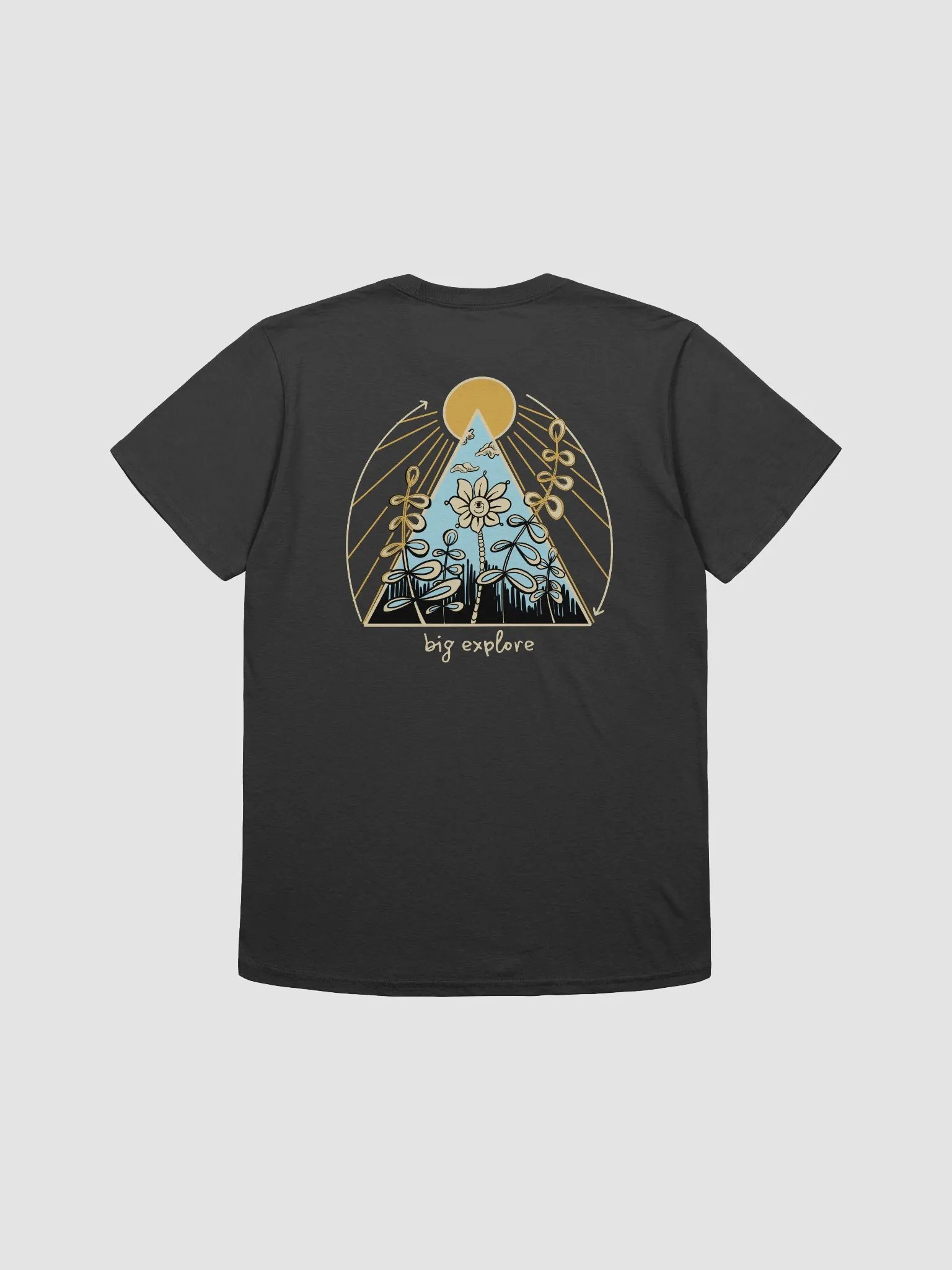 Unseen Flowers (dark) - t shirt product image (1)