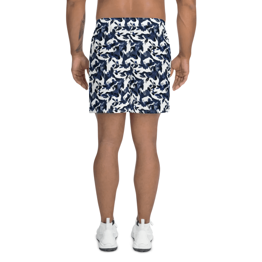 Wild Waves | Athletic Long Shorts product image (5)