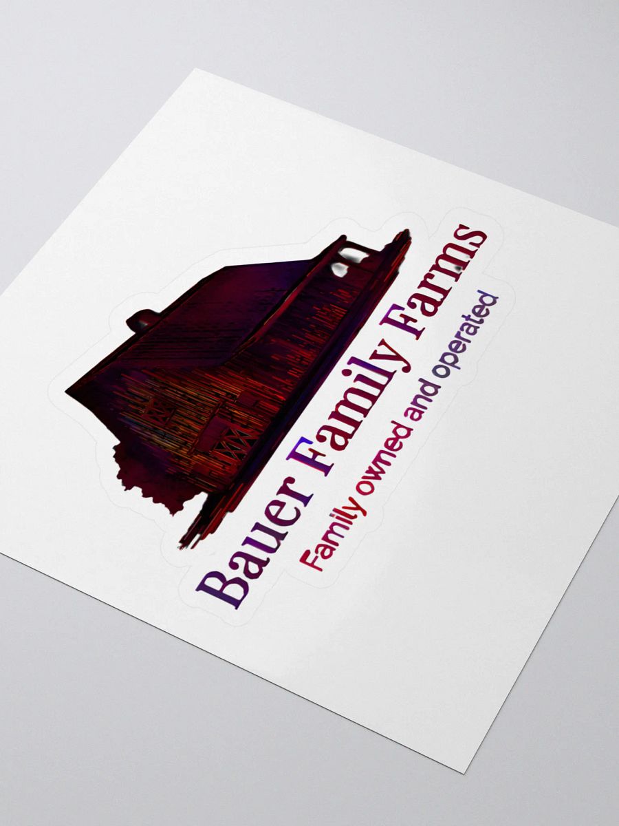 Bauer Family Farms Kiss Cut Stickers product image (3)