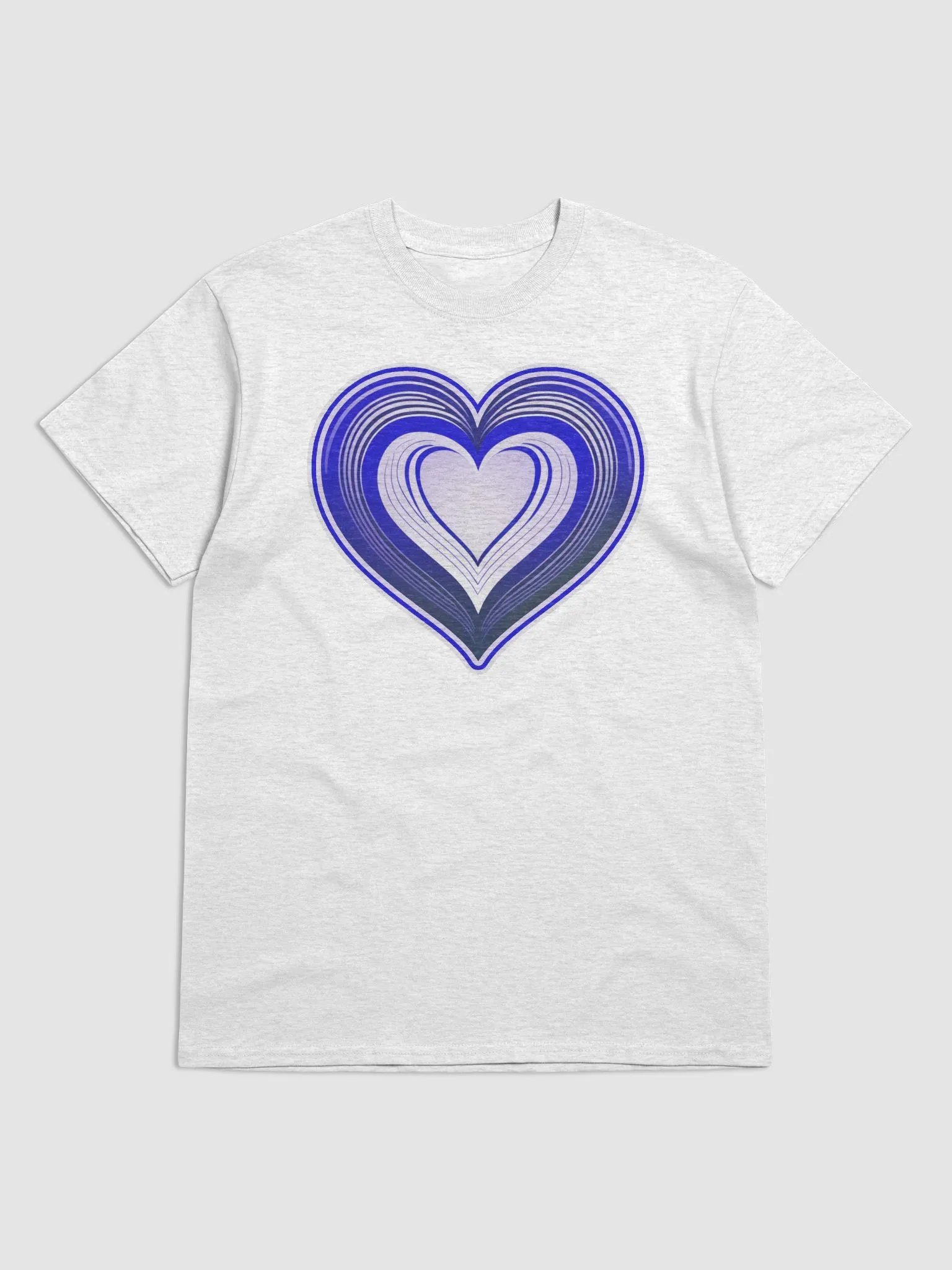 Novelty Blue Hearts Tee product image (10)