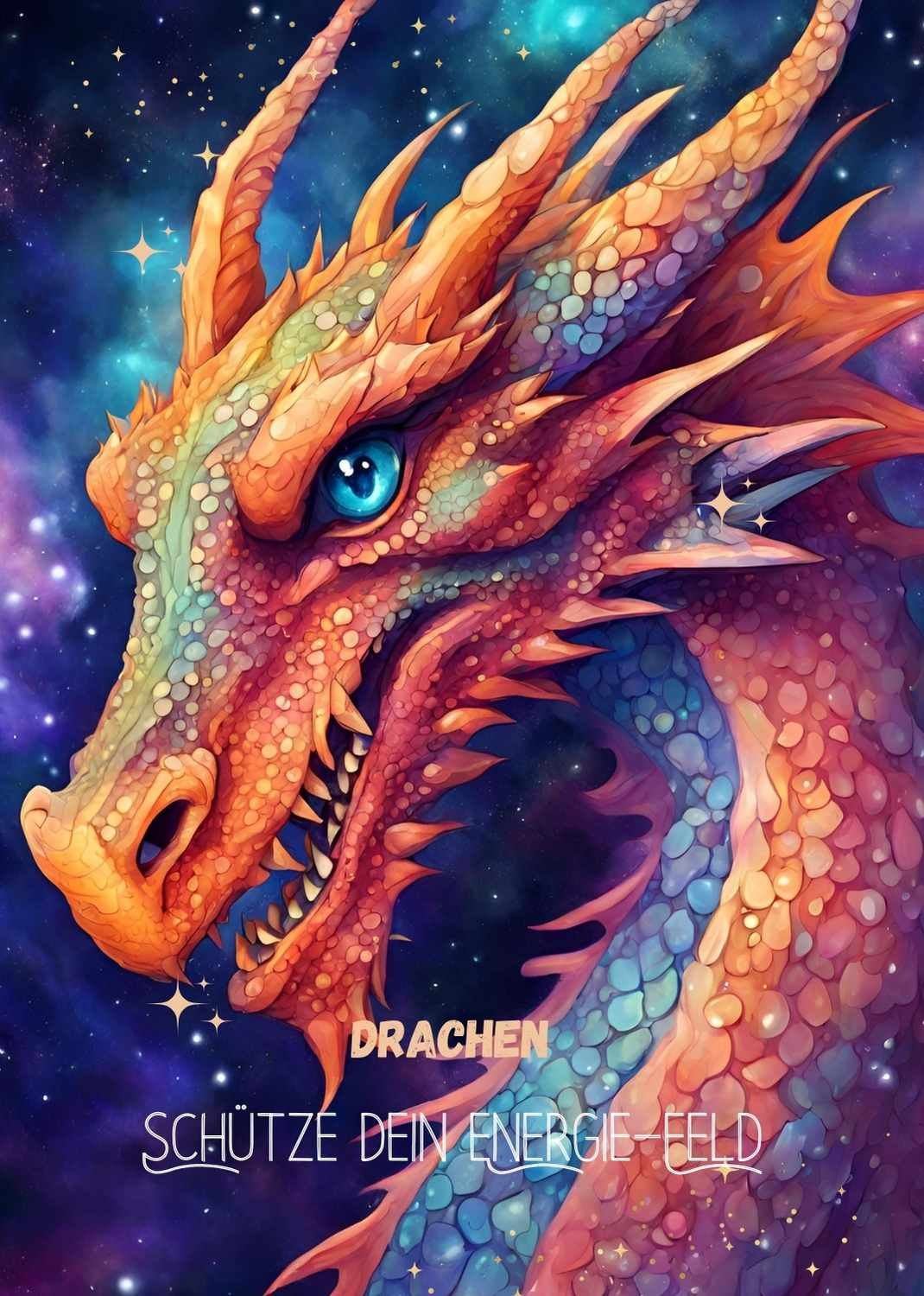 Drachen Motiv - Krafttier mit und ohne Schriftzug product image (1)