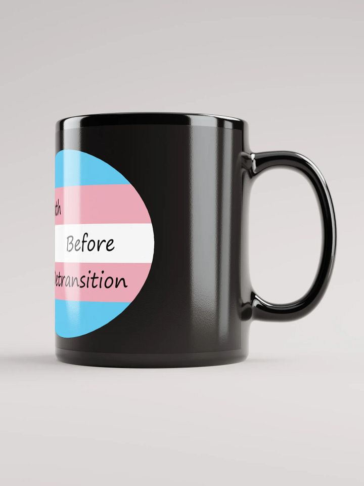 Death Before Detransition Circle Mug product image (1)