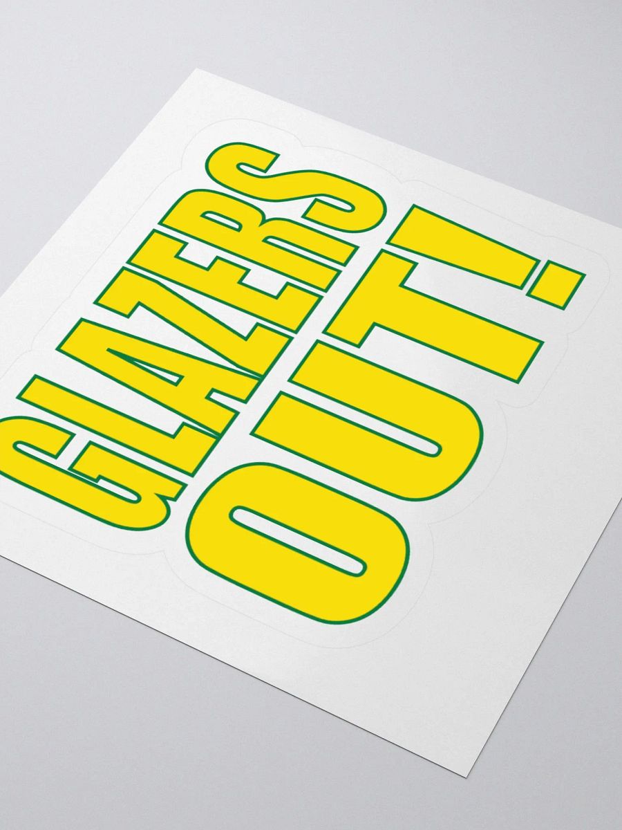 Glazers Out! - Manchester United - Kiss Cut Stickers product image (3)