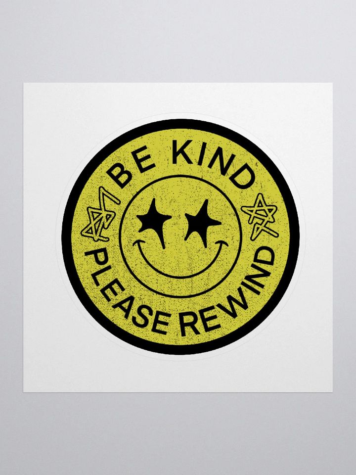 BE KIND PLZ REWIND - Sticker product image (1)
