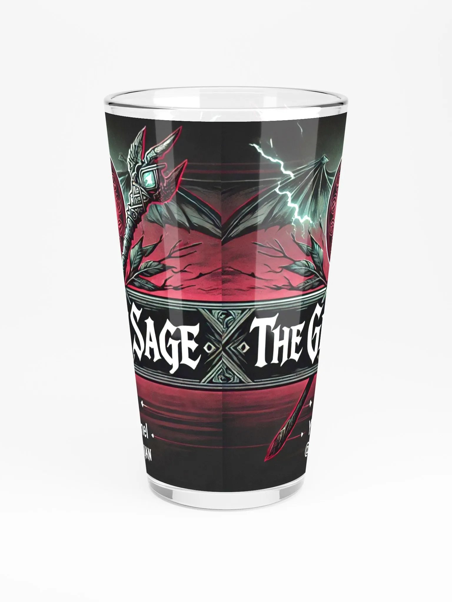 The Great Sage Shaker Pint Glass product image (3)