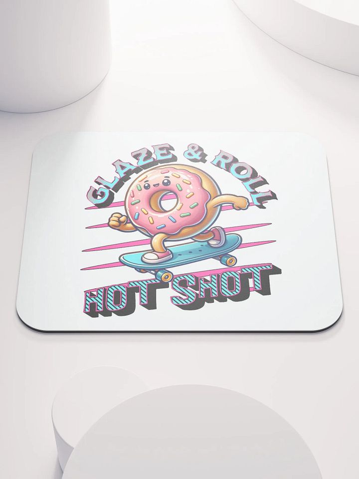 Glaze And Roll Hot Shot Mouse Pad product image (1)