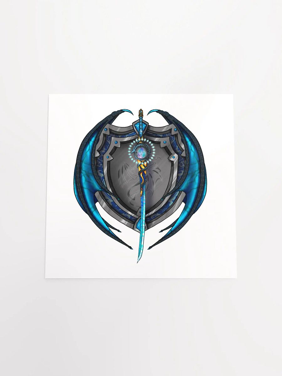 Azure Captian Crest Print product image (4)