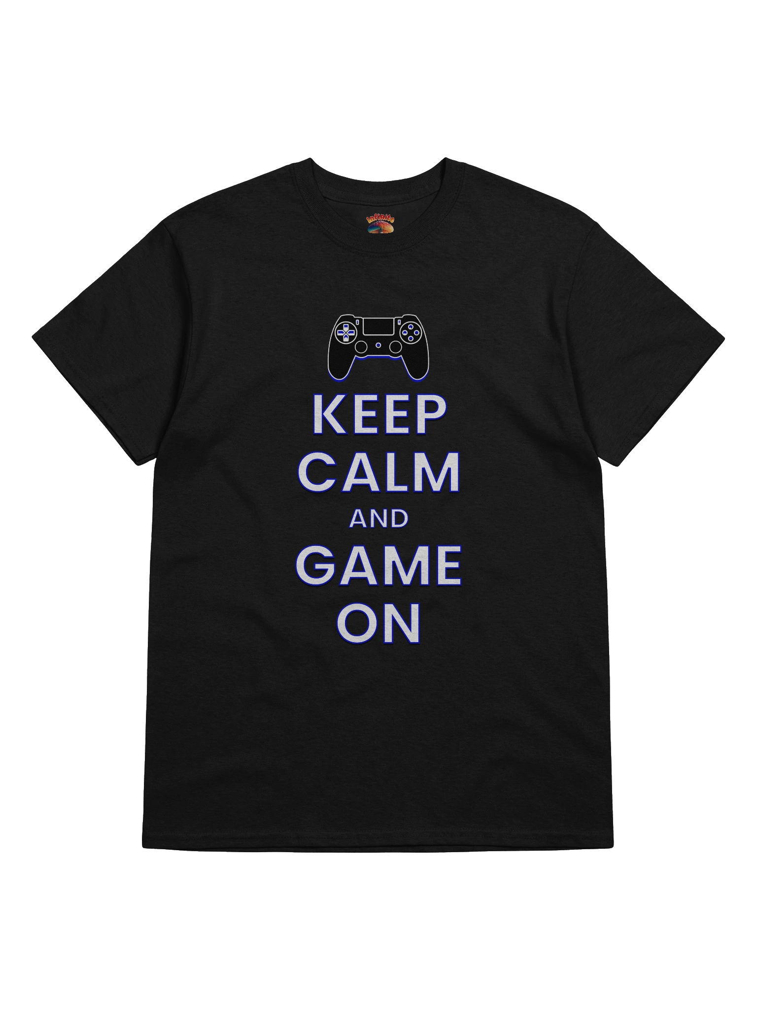 KEEP CALM AND GAME ON PS T-SHIRT product image (50)