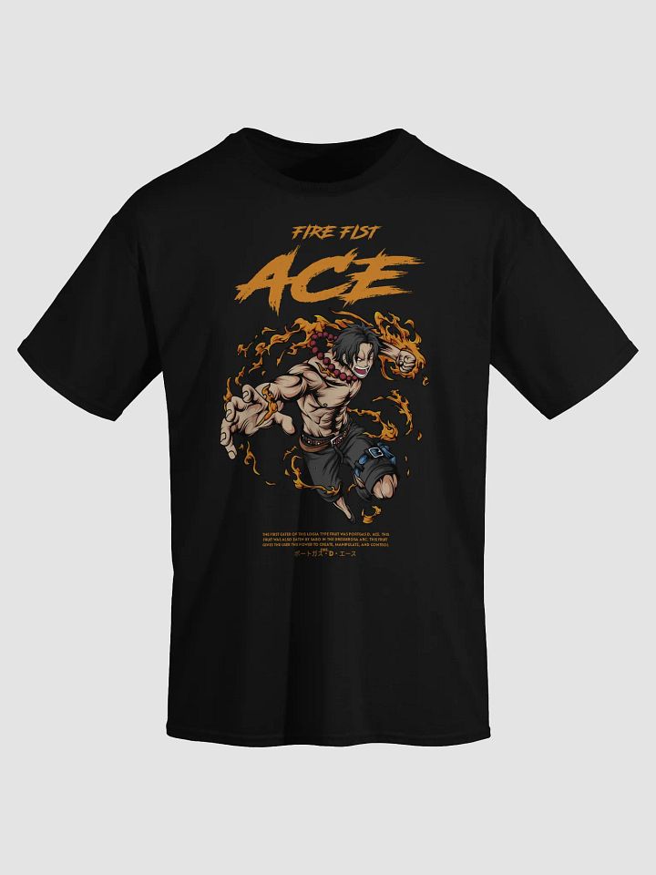 One Piece - Portgas D. Ace Wanted/Fire Fist Front & Back T-Shirt product image (1)