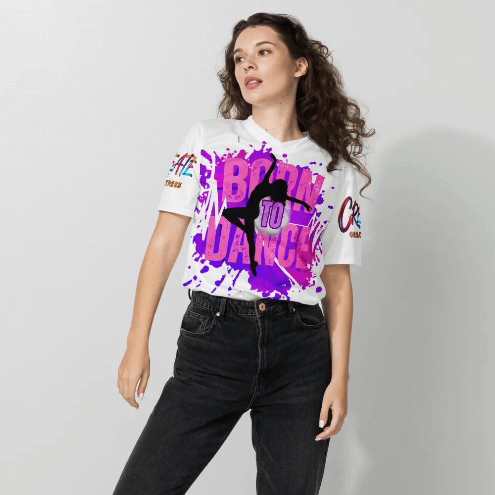 Dynamic Born to Dance Her Silhouette All-Over Print Jersey product image (8)