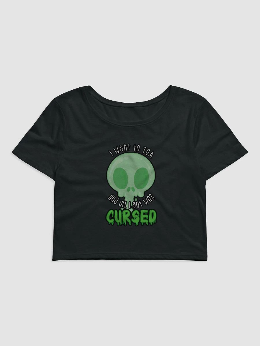 All I Got Was Cursed - Monk - Crop Tee product image (2)