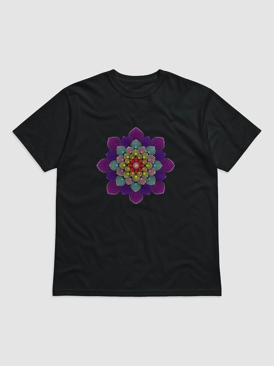 Colorful Dot Mandala Unisex Organic T-Shirt product image (1)