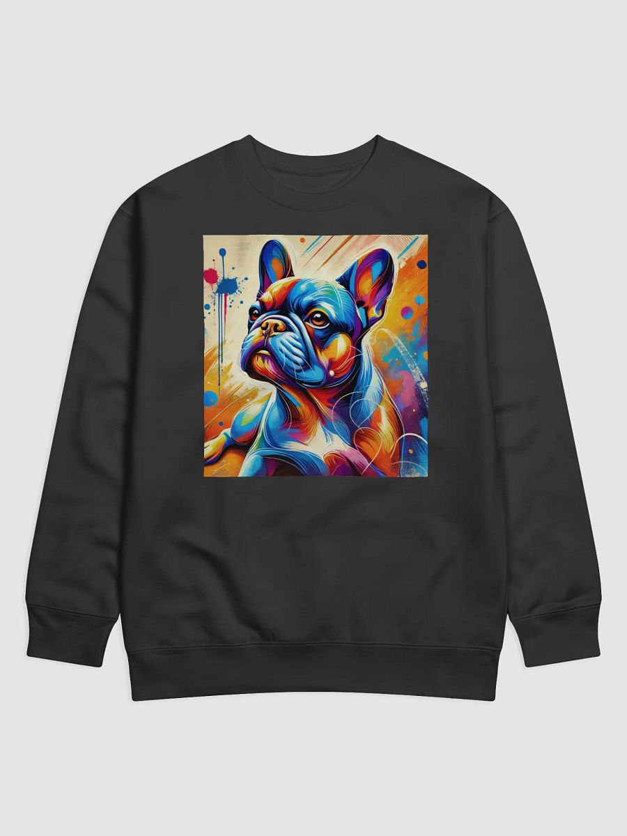 Vibrant Frenchie Abstract Sweatshirt product image (1)